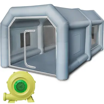 Buy 6 * 3 * 2.5m Inflatable Paint Booth Tent Spray Booth Tent Tent Air Tent Camping Tent Paint Booth With 2 Blowers