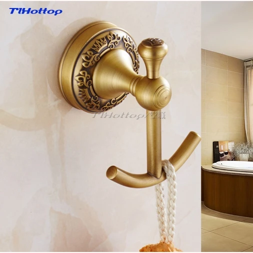 Tlhottop Hat Hook халат вешалка для одежды вешалка для ванной комнаты Аксессуары для ванной комнаты Высокое качество Европейский стиль YJ-7950
