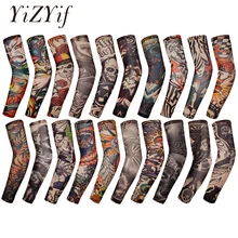 Тату-рукава Временная подделка без застежки тату-рука чулки рукава боди-арт аксессуары тату рукава чулки Косплей