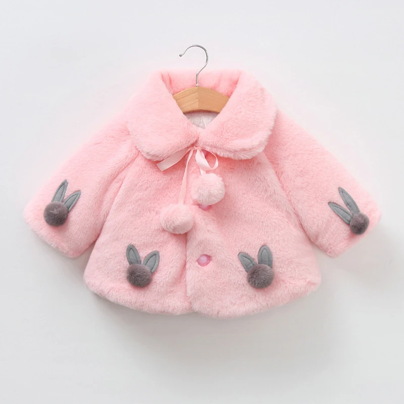 2021 chaquetas invierno para bebé niña ropa Navidad manto de princesa de los niños ropa de cálido abrigo para niña de imitación de piel|Chaquetas abrigos| - AliExpress