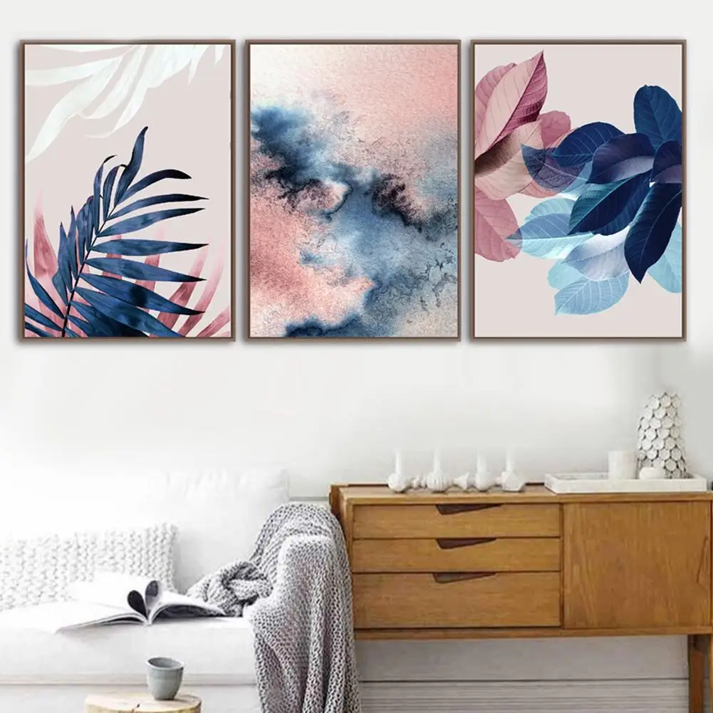 Leaves Canvas Painting no frame Wall Art Pictures Prints Posters and for Living Room Decoration Home Decor | Дом и сад