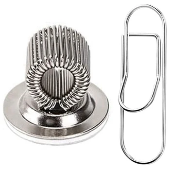 

HOT-37 Pcs Stainless Steel Pen Holder Clips for Office School Stationery Supply, 12 Pcs 20mm & 25 Pcs 60 X 20 X 1.5mm