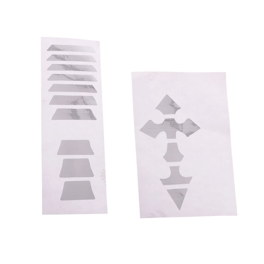 2 Pieces Guitar Fret Markers Decals for Acoustic Electric Guitar Accessory