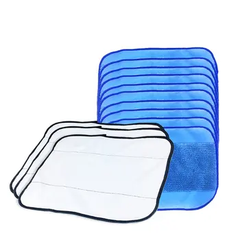 

Microfiber 8Pcs Wet And 2Pcs Dry Dweeping Pro-Clean Mopping Cloths For Robot Irobot Braava Minit 4200 5200 5200C 380 380T