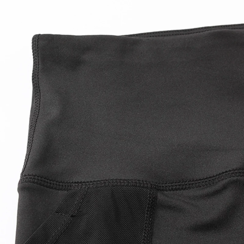 Women High Waist Lifting Push Up Yoga Tights Quick Dry Running Shorts Mesh Pocket Elastic Gym Fitness Short Pant Customized