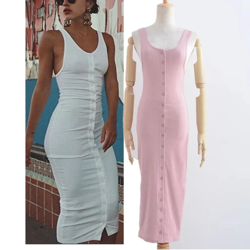 

Sexy Long Dress Women Sleeveless Backless Sleeveless Falling Maxi Dress Beach Summer Dress Casual Dresses