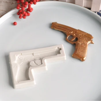 

Pistols Silicone Molds Fondant Cakes Decorating Tools Silicone Molds Sugarcraft Chocolate Baking Tools For Cakes Gumpaste Form