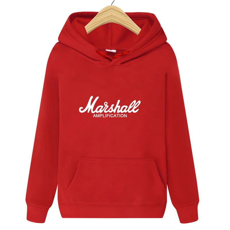 Бренд Marshall, весенне-осенние толстовки с принтами, мужской спортивный костюм, толстовка, Повседневная Толстовка с длинным рукавом, толстовки в стиле хип-хоп, пуловер - Цвет: Red 1