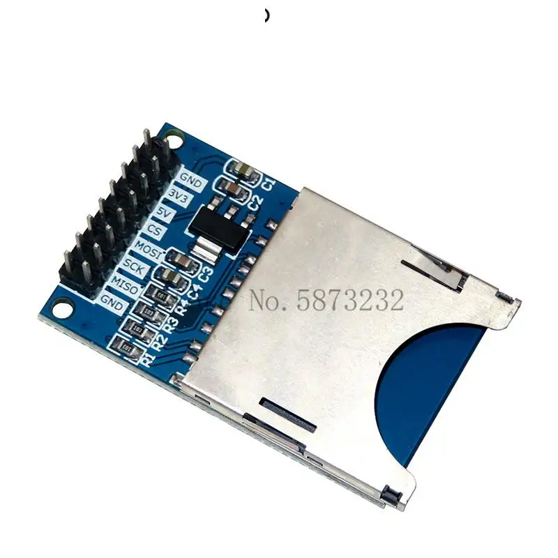 Modulo Di Lettura E Scrittura Modulo Scheda Sd Slot Socket Reader Arm Mcu Per Arduino Starter Kit Fai Da Te