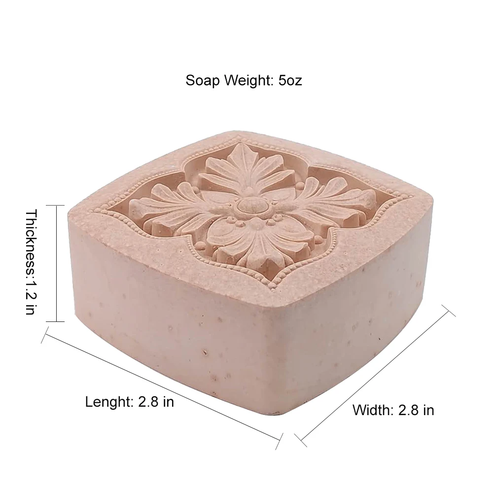 Классическая форма для мыла ручной работы ароматизированные восковые формы для расплава DIY силиконовые формы в виде цветка для изготовления мыла