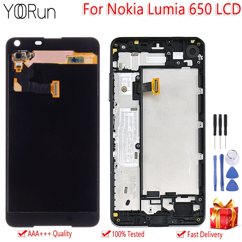 5 0 &quotоригинал для Nokia Microsoft Lumia 650 ЖК дисплей сенсорный экран дигитайзер сборка