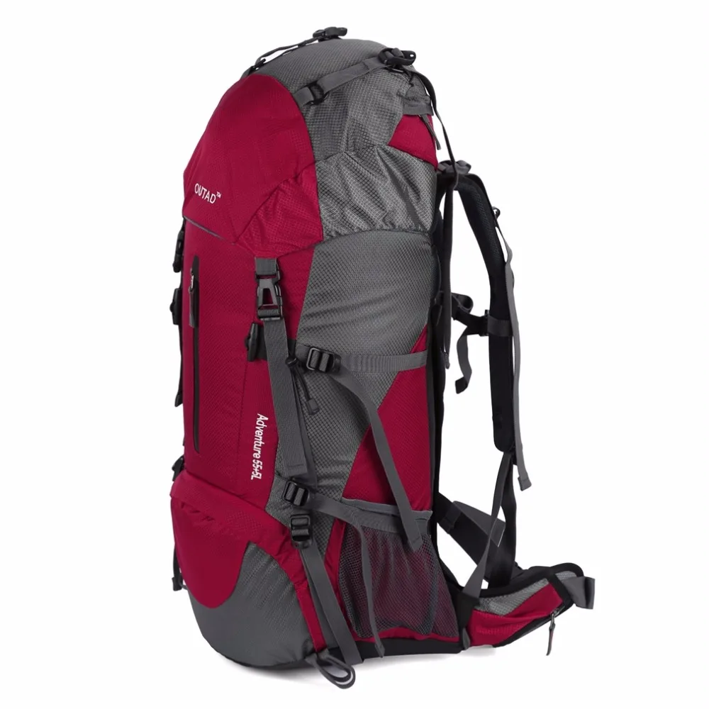 OUTAD 55L+ 5L на открытом воздухе Альпинизм, Охота Отдых на природе походный рюкзак
