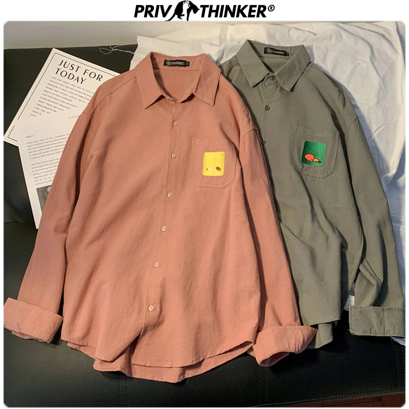 Privathinker осенние новые женские клетчатые рубашки с длинным рукавом женские корейские модные рубашки женские свободные рубашки харадзюку