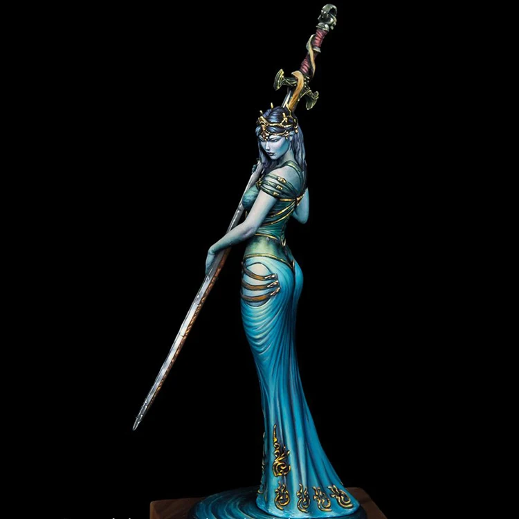 Модель из смолы GK Lady of The Lake 1/24 75 мм фантастическая тема вампира разборный и