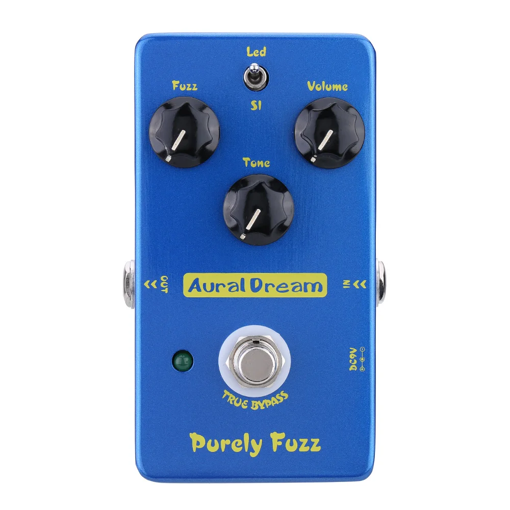 Педаль эффектов для электрогитары Aural Dream Pruely Fuzz с одним интеллектуальным