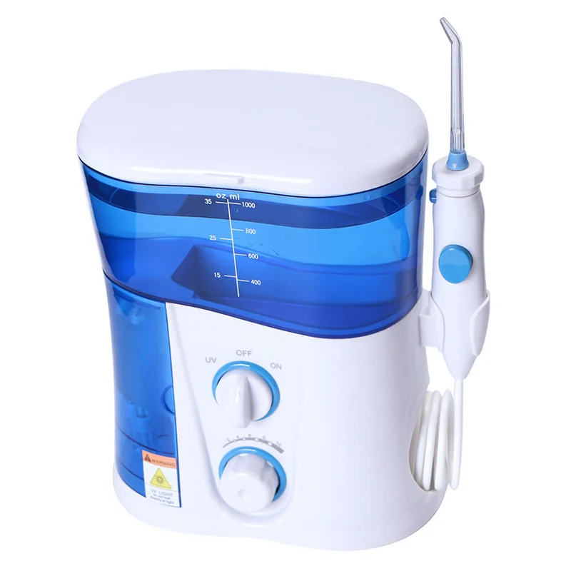 

Water Flosser 1000Ml Dental Oral Irrigator 7 Kinds Of Nozzle Washing Dental Spa Cleaning Flossing Oral Irrigator