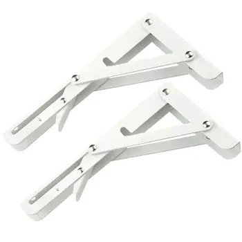 

2 Pcs Triangle Bracket Shelf Bracket For Table Steel Triangle Bracket Shelf Bracket for Shop Home Store Table