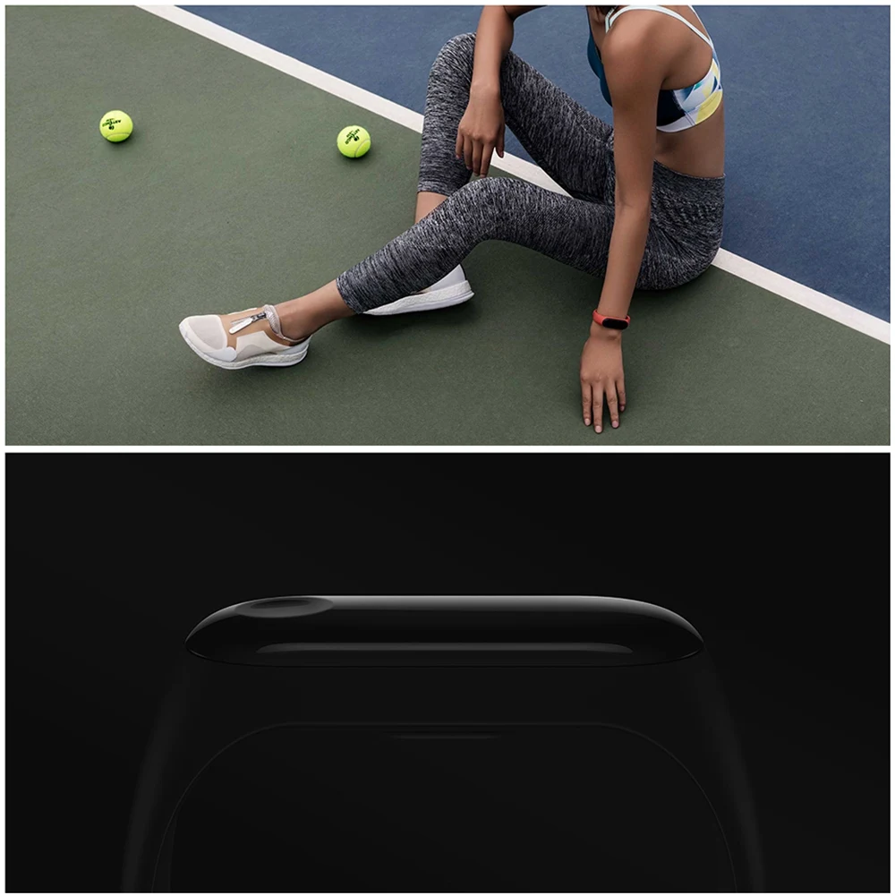 for MiBand Band 3 Smart Wristband Fitness Bracelet for MiBand Band 3 Big Touch Screen OLED Message Heart Rate Time Smartband