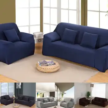 

4-color Non-slip Elastic Seat Sofa Cover Moisture-absorbing Breathable Four Seasons Universals Sofa Cover Household Items