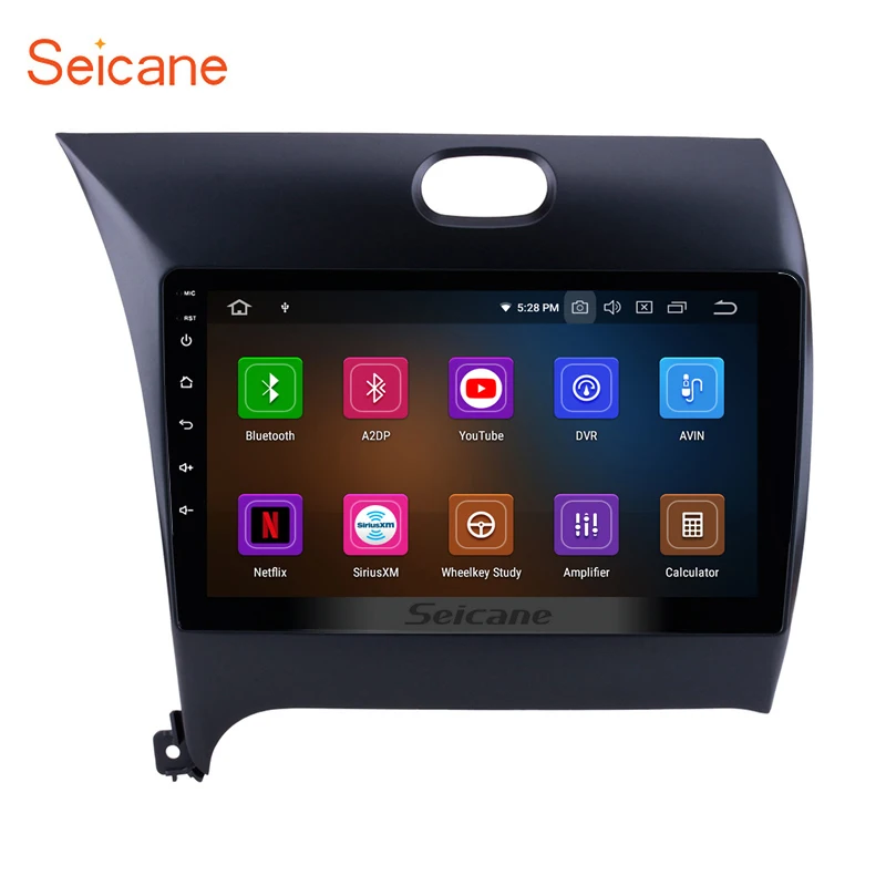 Perfect Seicane Car GPS Android 9.0 HD 9" Navi 1Din Stereo For Kia k3 2013 2014 2015 2016 Touchscreen Wifi Head Unit Multimedia Player 0