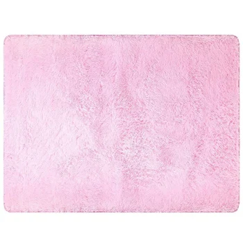 

Super Soft Modern Shag Area Rugs Fluffy Living Room Carpet Comfy Bedroom Home Decorate Floor Kids Playing Mat