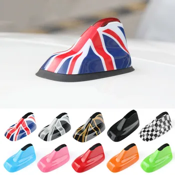 

Jack Printed Car Roof Decoration Antenna Protect Cover Case Housing for MINI Cooper New Clubman Countryman F54 F60 Styling