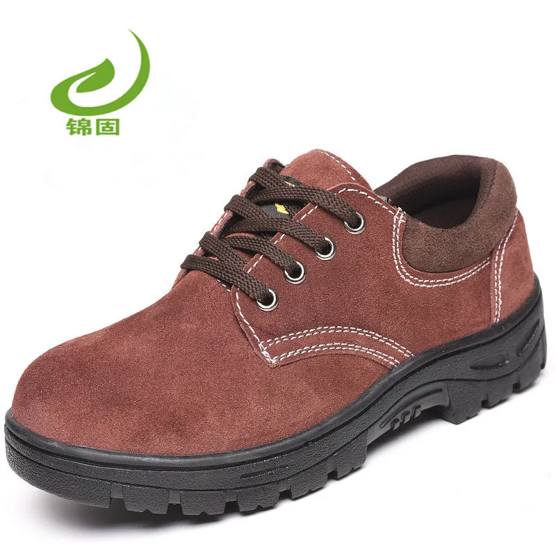 

Manufacturers Wholesale Safety Shoes Men And Women Smashing Suede Cowhide Anti-slip Wearable Fashion Casual Safe Protection Work