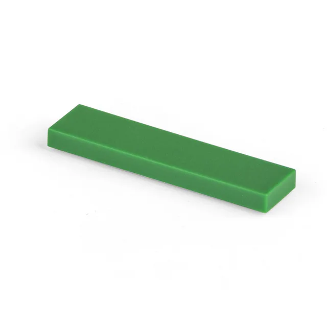 20pcs Small Particle 2431 Tile 1x4 DIY Building Blocks Compatible Creative Gift Building MOC Blocks Castle Toys green