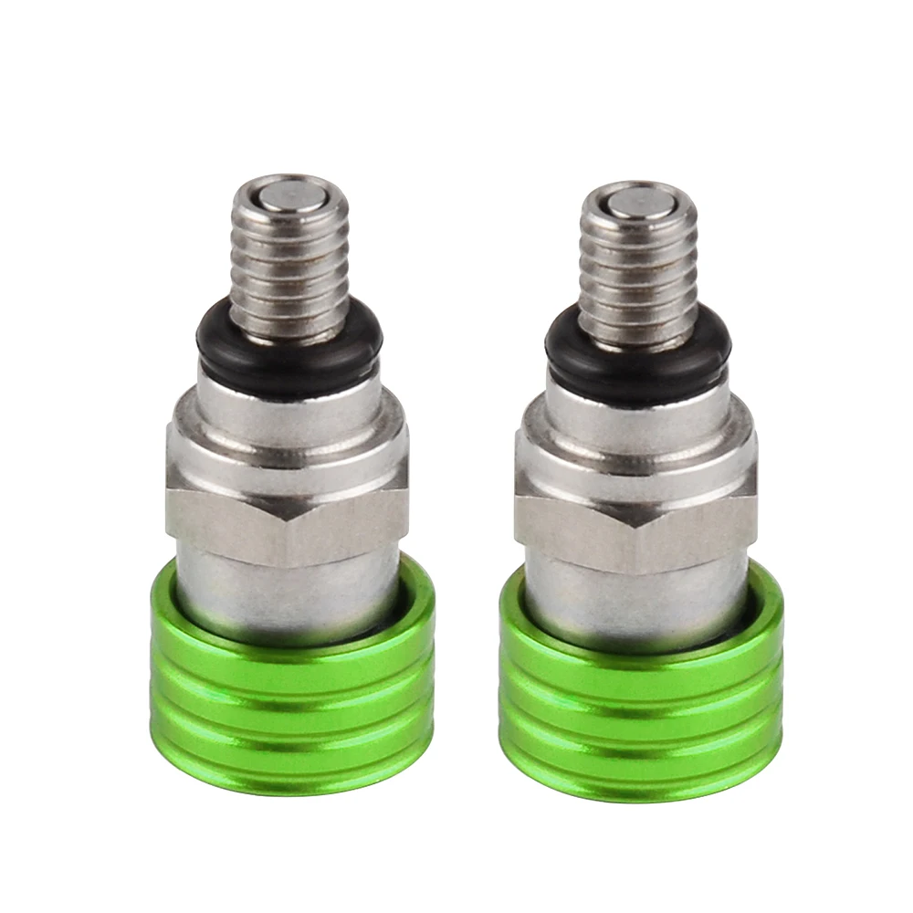 Клапан сброса воздуха вилки M5x0.8 для Kawasaki KX65 KX85 KX125 KX250 KX500 KX250F KX450F KDX200 KDX250 KLX300 KLX400R