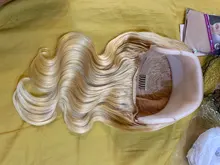 613 peluca Frontal de encaje 30 32 pulgadas 13x4x1 parte de encaje Peluca de la onda del cuerpo brasileño rubia peluca con malla Frontal de cabello humano para las mujeres 180 de densidad