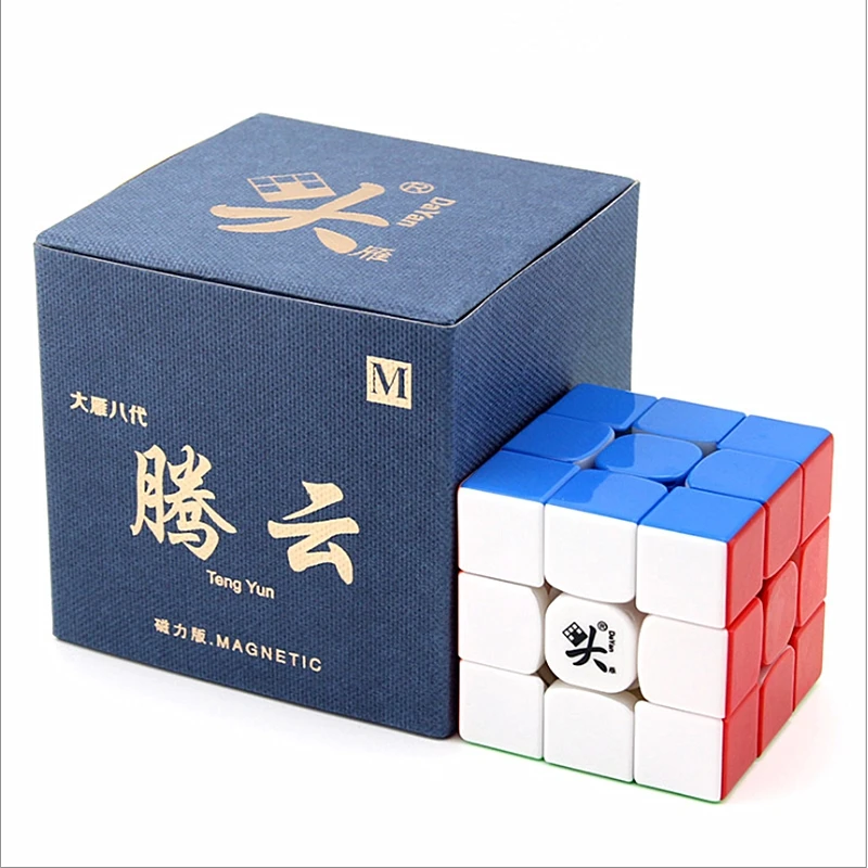 DaYan TengYun 3x3x3 Магнитный магический куб DaYan Магнитный 3x3 скоростной куб Tengyun 3x3 магнитный кубик cubo magico 3x3 куб игрушки