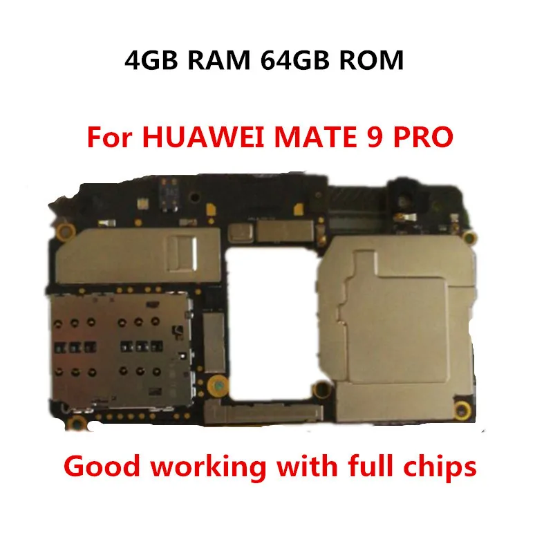 Материнская плата для HUAWEI Ascend MATE 9 PRO 4 Гб ОЗУ 64 ПЗУ разблокированная оригинальная