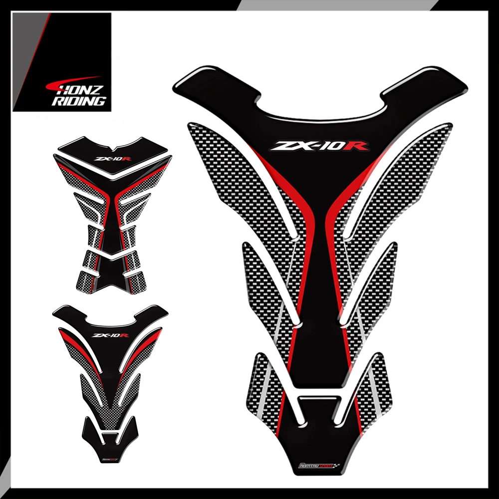 For Kawasaki NINJA ZX10R ZX-10R Tankpad 3D Motorcycle Tank Pad Protector Decal