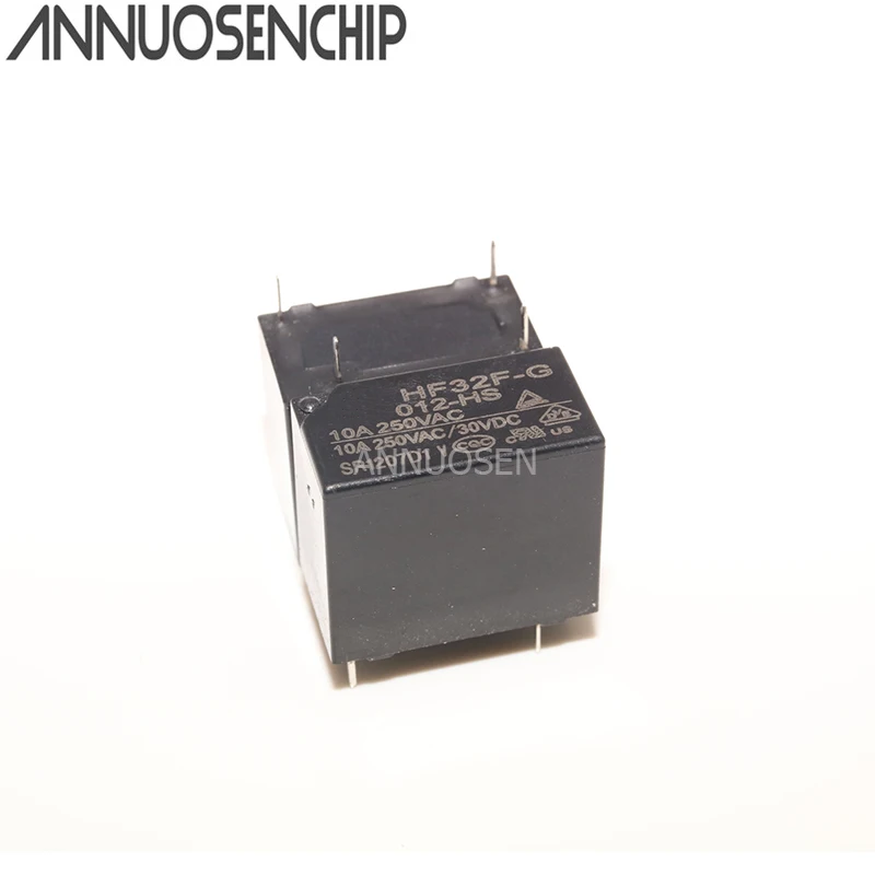 5 шт./лот в 12 В 24 реле мощности HF32F-G JZC-32F-005-HS JZC-32F-012-HS JZC-32F-024-HS 10A 250VAC 4PIN | Обустройство