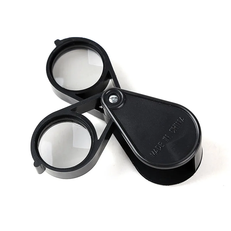 Pull-Out Magnifying Glass Handheld Portable Magnifier with 1 LED Light 4x  Magnifying Tools for Reading Jewelry/Antique Appraisal - AliExpress