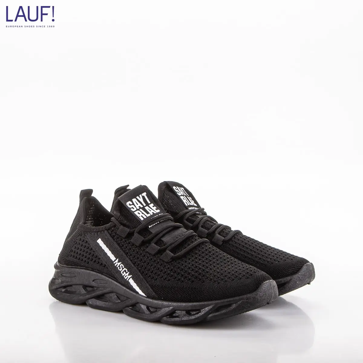 Кроcсовки мужские JW-11 black Lauf! текстиль | Обувь