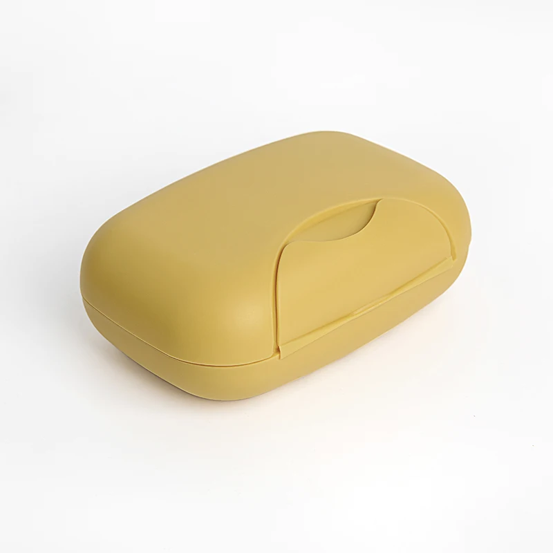 Porte Savon Voyage Compact et Pratique, Boite Savon Étanche en Pet Alimentaire pour Vos Déplacements, Sécurité Sanitaire