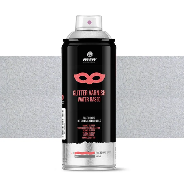 Vernice Spray Marca Mtn Pro Colore Vernice Ral Glitter Multicolor 400Ml Asciugatura Molto Veloce Resistente Esterna Alta Adesione