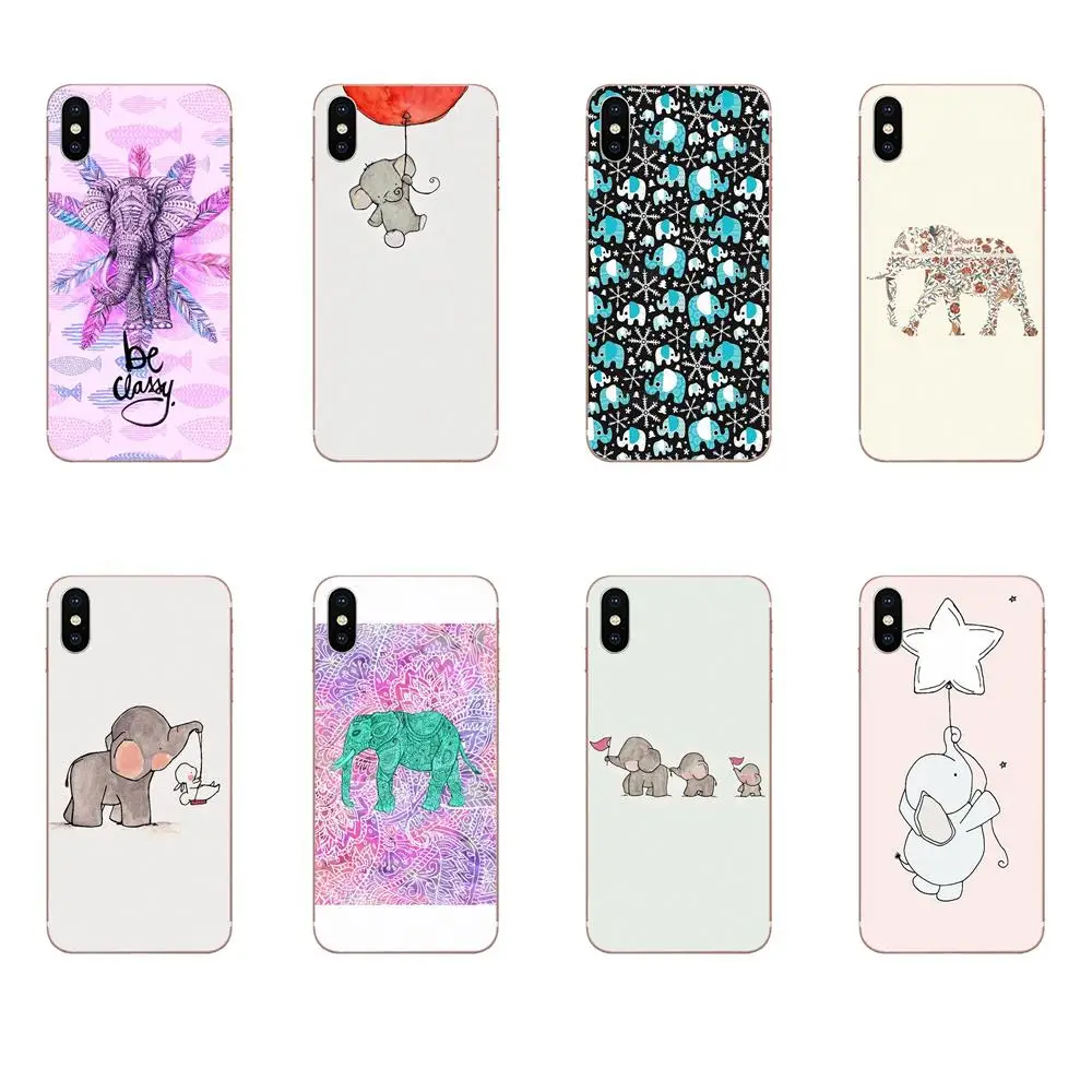 

Colourful Style For Galaxy Grand A3 A5 A7 A8 A9 A9S On5 On7 Plus Pro Star 2015 2016 2017 2018 Lucky Mascot Baby Elephants