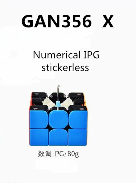 Gan354M 3x3x3 Магнитный куб Gan356 air SM X R S GAN XS RS 356 354 RSC GAN354 M 3x3 магический скоростной куб, развивающие игрушки - Цвет: Numerical IPG color