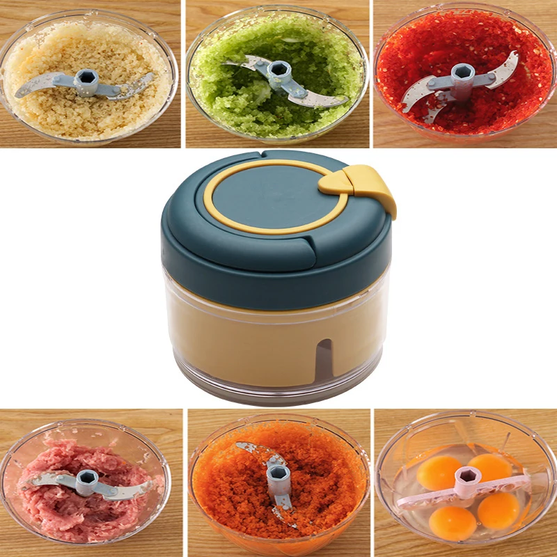 

GEEKHOM Multifunctional Garlic Press Manual Ginger Garlic Crusher Chopper For Meat Fruit Vegetable Cutter Kitchen Accessories