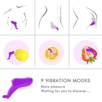 Wireless Finger Vibrator Remote Control For Women Clitoris Stimulator G-Spot Massager Erotic Goods Sex Toys For Adults Couples 5