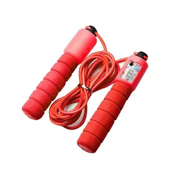 

Outdoor Counting Jump Rope Sponge Handle Counting Skipping With Ropes For Adult Counter Jump Children Rope Entertainment Fi B6E6
