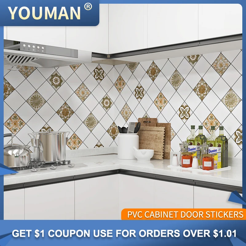 Ванная комната Кухня стены белого маслонепроницаемый Водонепроницаемый Стикеры
