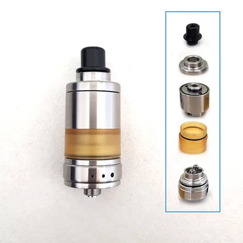 

SXK Style Alpha RTA 22mm Electronic cigarette atomizer 2.8ml 316SS Vape Tank Adjustable Airflow DIY Atomizer kayfuntaifun rta