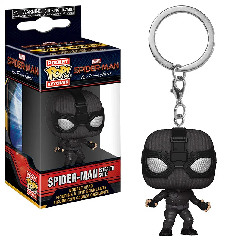 Бургундия FUNKO POP Marvel Мстители и странные вещи Бэтмен флэш гроттед Питер Паркер Человек-паук Фигурки игрушки для детей подарок - Цвет: Бургундия