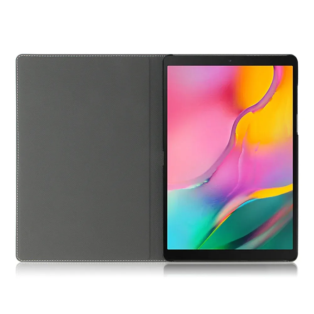 1 x защитный чехол для samsung Galaxy Tab A 10,1 T510/T515 с подставкой из ПУ+ кожи, Магнитный умный чехол, элегантный чехол с функцией автоматического сна/пробуждения