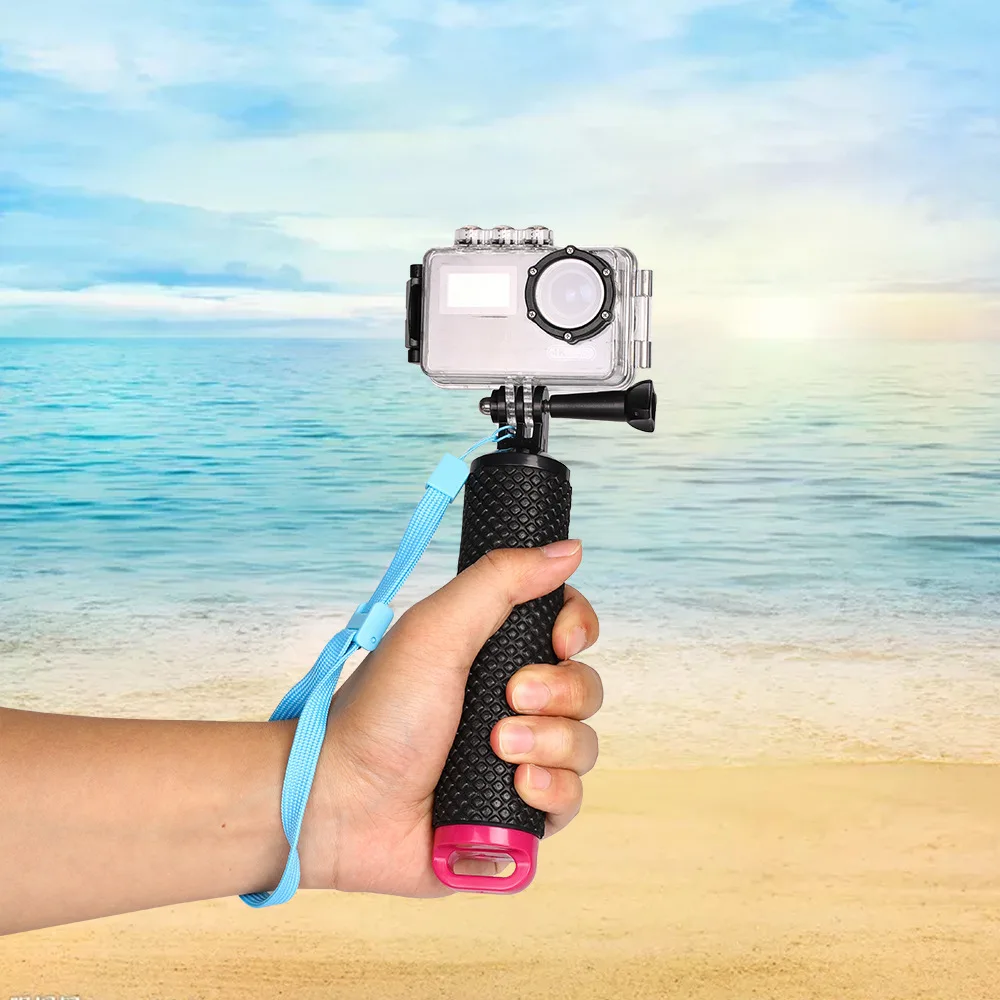 Waterproof Floating Hand Grip Underwater Selfie Stick for Gopro Hero Session Pro Float Handle Diving Action Camera-1
