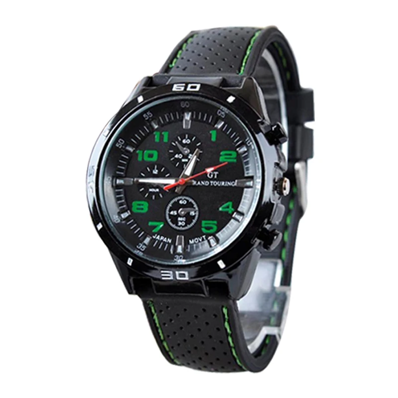 

2019 Fashion Large Dial Military Quartz Men Watch Leather Sport watches High Quality Clock Wristwatch zegarek hip hop watch