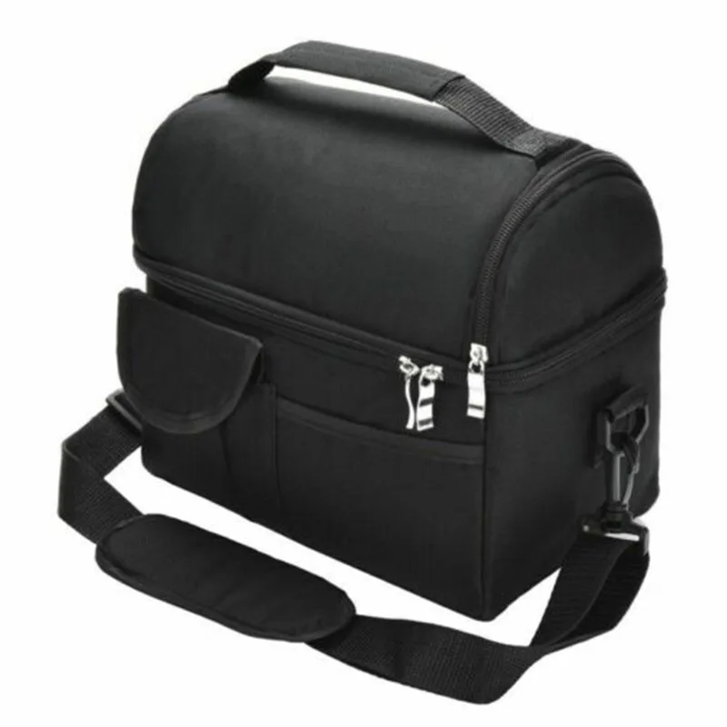 

1* Insulated Lunch Bag Work Picnic Adult Kids Food Storage Lunchbox 24*16*26cm